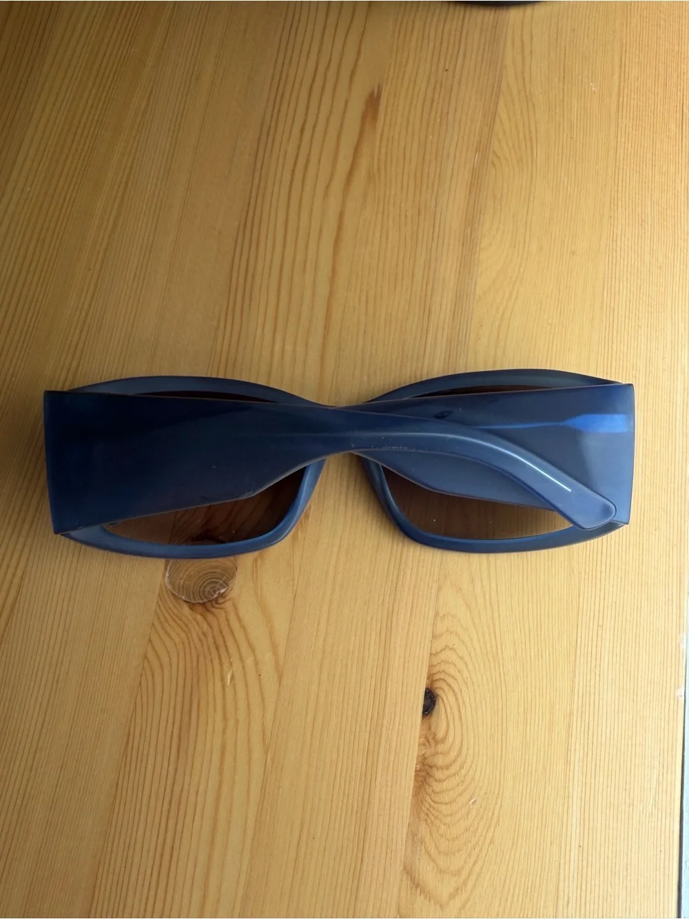 Jil Sander Blue Matte Finish Sunglasses